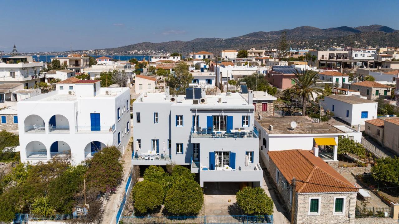 Aeginia 1- Breathtaking Sea View House In Perdika 빌라 외부 사진
